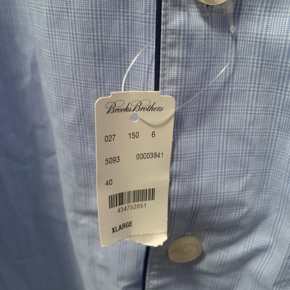 NWT Brooks Brothers Pajama Top - Picture 3 of 5